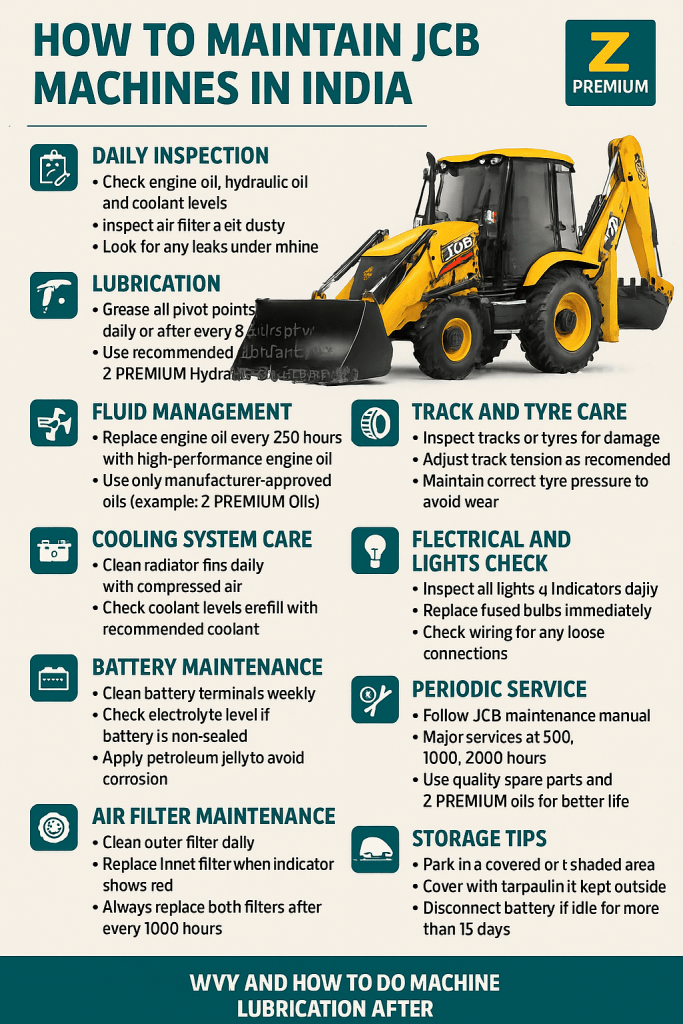 How to Maintain JCB Machines in India 1 image