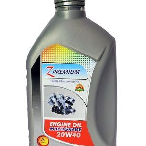 Z Premium Engine Oil Multi-grade 20W40 For Car (1 L)